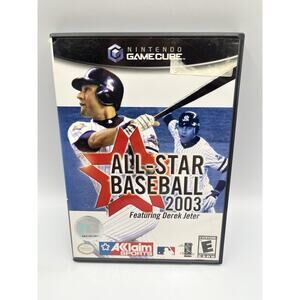 All-Star Baseball 2003 (Nintendo GameCube, 2002) - Complete